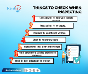 things to check when inspecting checklist